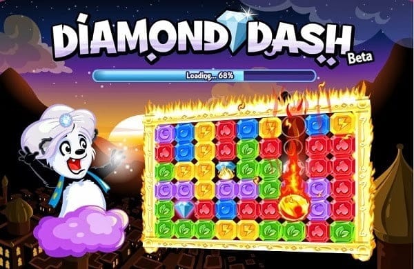صورة لـ مجموعة من الألعاب المميزة على الفيس بوك تستحق التجربة | Diamond Dash-DzTechs